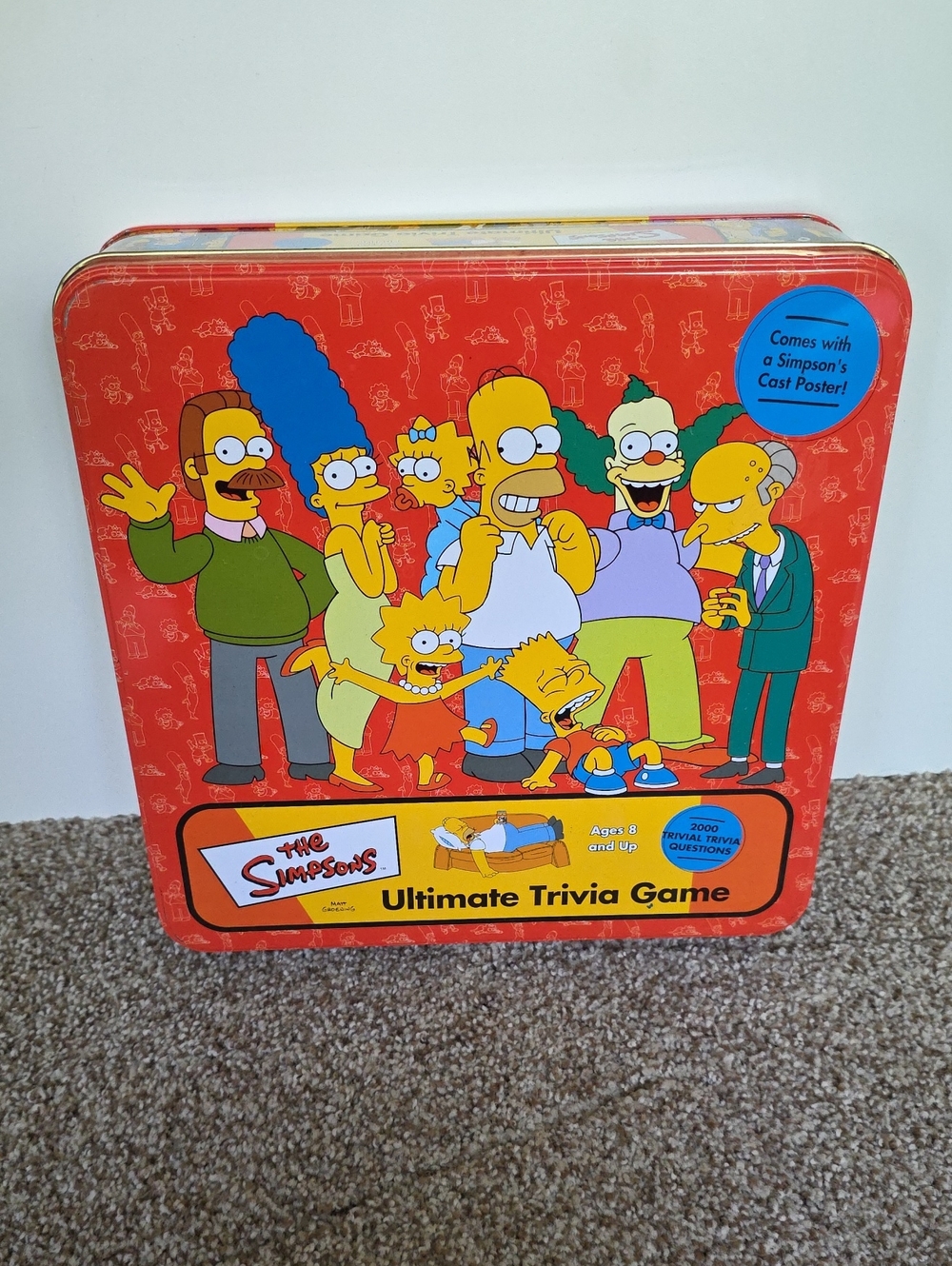 The Simpsons Ultimate Trivia Game -  Collector's Tin